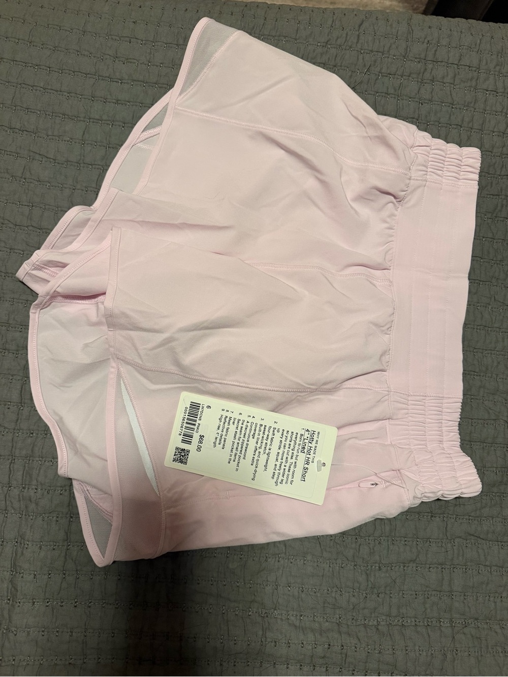 lululemon athletica Pale Pink Women's Athletic Shorts